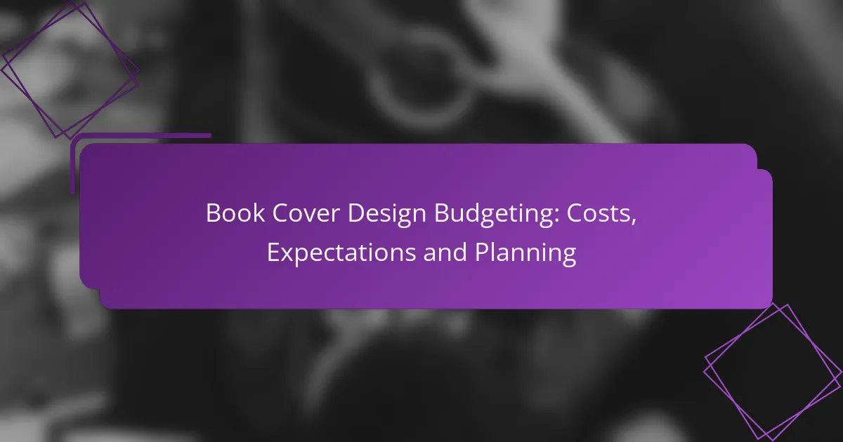 Book Cover Design Budgeting: Costs, Expectations and Planning