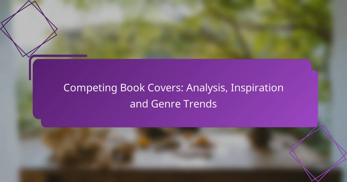 Competing Book Covers: Analysis, Inspiration and Genre Trends