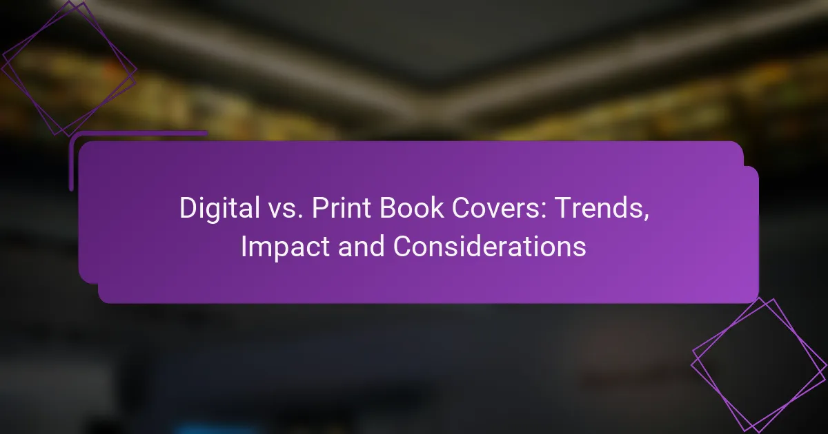 Digital vs. Print Book Covers: Trends, Impact and Considerations