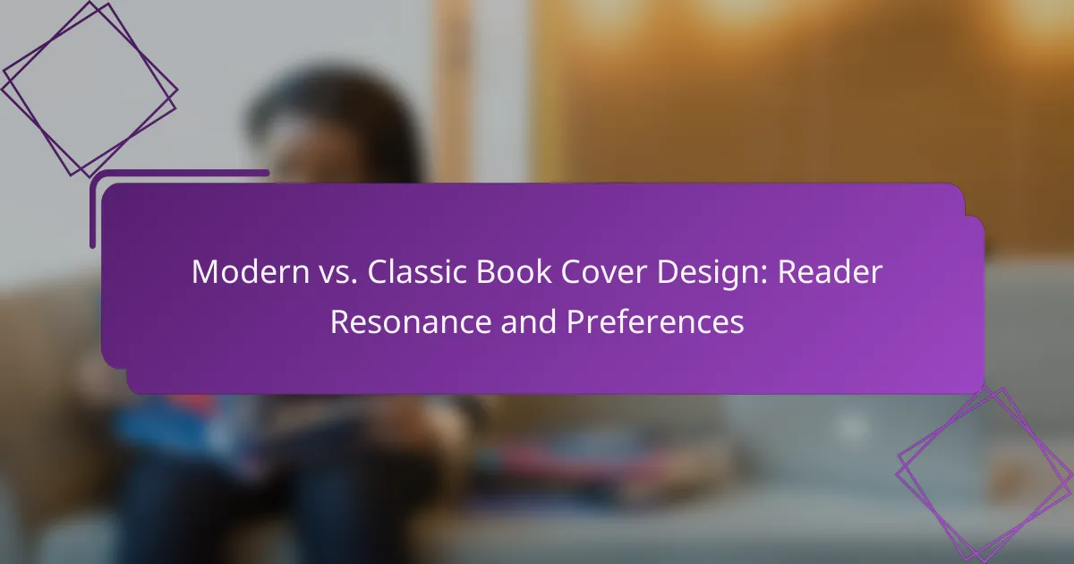 Modern vs. Classic Book Cover Design: Reader Resonance and Preferences